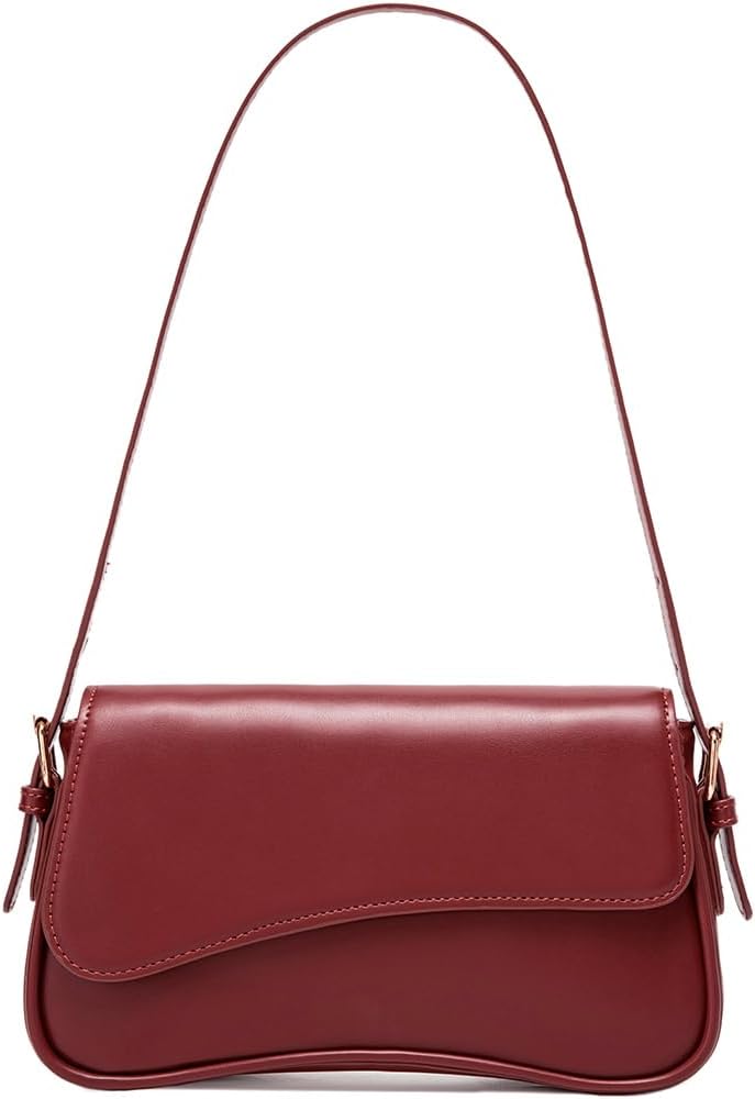 Underarm Shoulder Bag for Women Trendy Purse Vegan Leather Hobo Handbags Clutch Cro...