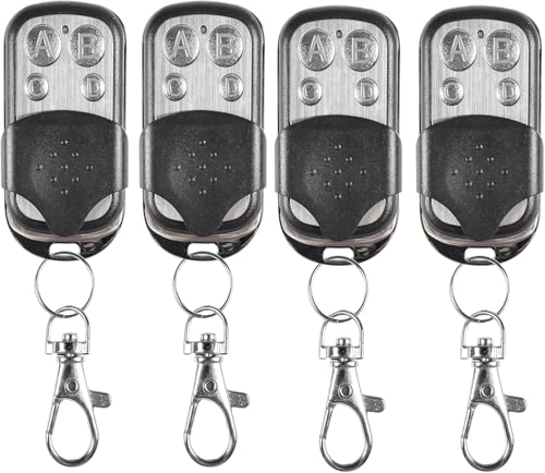 Universale Garagentor-Fernbedienung 433 MHz – 2-Kanal, Klonbar, Für Garagentor, Licht & Rollladen