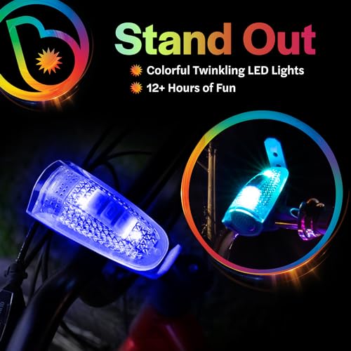 Brightz HornBrightz Blue Light Up Bike Horn for Kids, Bicycle Bell - image 4