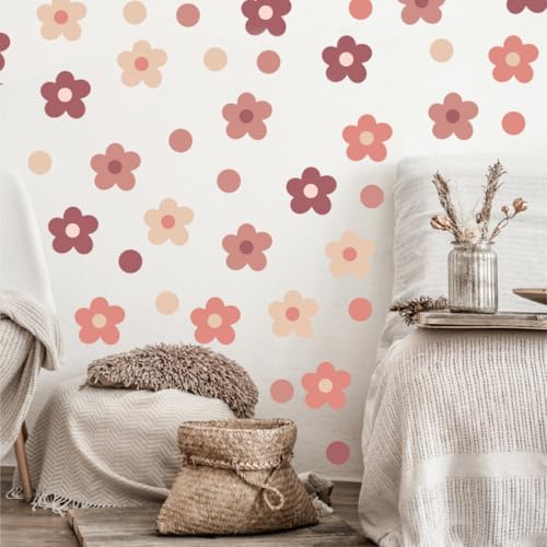 Lot de 72 stickers muraux décoratifs muraux pour chambre d'enfant, Cercle Stickers, Stickers...