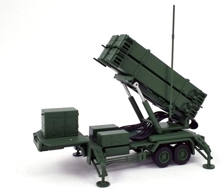 Panzerkampf Patriot Missile PAC -3 Trailer System M901 Launching Station - Army Green - 1/72 Scale Model