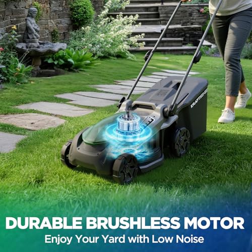 Image of 16-Inch 40V Max Brushless Cordless Electric Push Lawn Mower