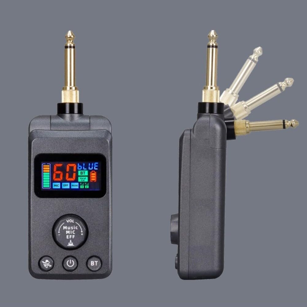 Set di microfoni wireless per karaoke con dsp anti-fischio, microfono in lega di alluminio per feste a casa, spettacoli sul palco, confezione da 2, grigio