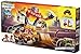 Monster Jam Smash & Bash SmashBot Playset with Launcher, Exclusive 1:64 Scale Monster Truck, 15-Inch Repairable Robot, Kids Toys for Boy and Girls Ages 3 and up