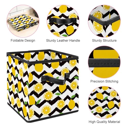 Cube de rangement placard maison boîte tissu pliable - 5