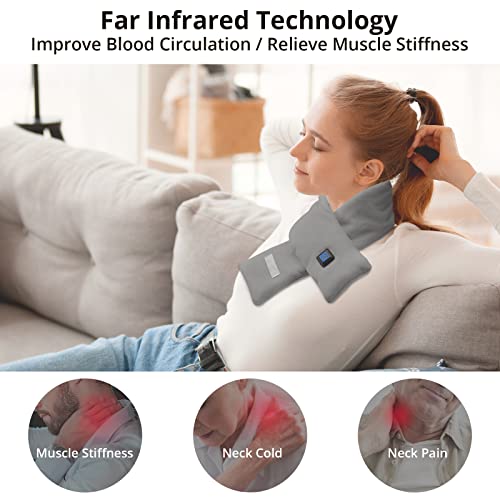 AKASO-Heated-Neck-Wrap-with-5000mAh-Power-Bank-Electric-Heating-Pad-for-Neck-Pain-Relief-and-Stiffness AKASO Heated Neck Wrap with 5000mAh Power Bank Electric Heating Pad for Neck Pain Relief and Stiffness