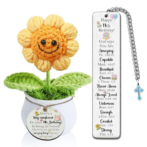 Marque-pages en crochet positif : transmettez un sourire et des pensées bienveillantes