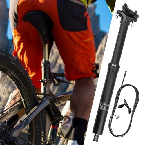 Selle télescopique pour vélo de montagne idéale pour le voyage et la route