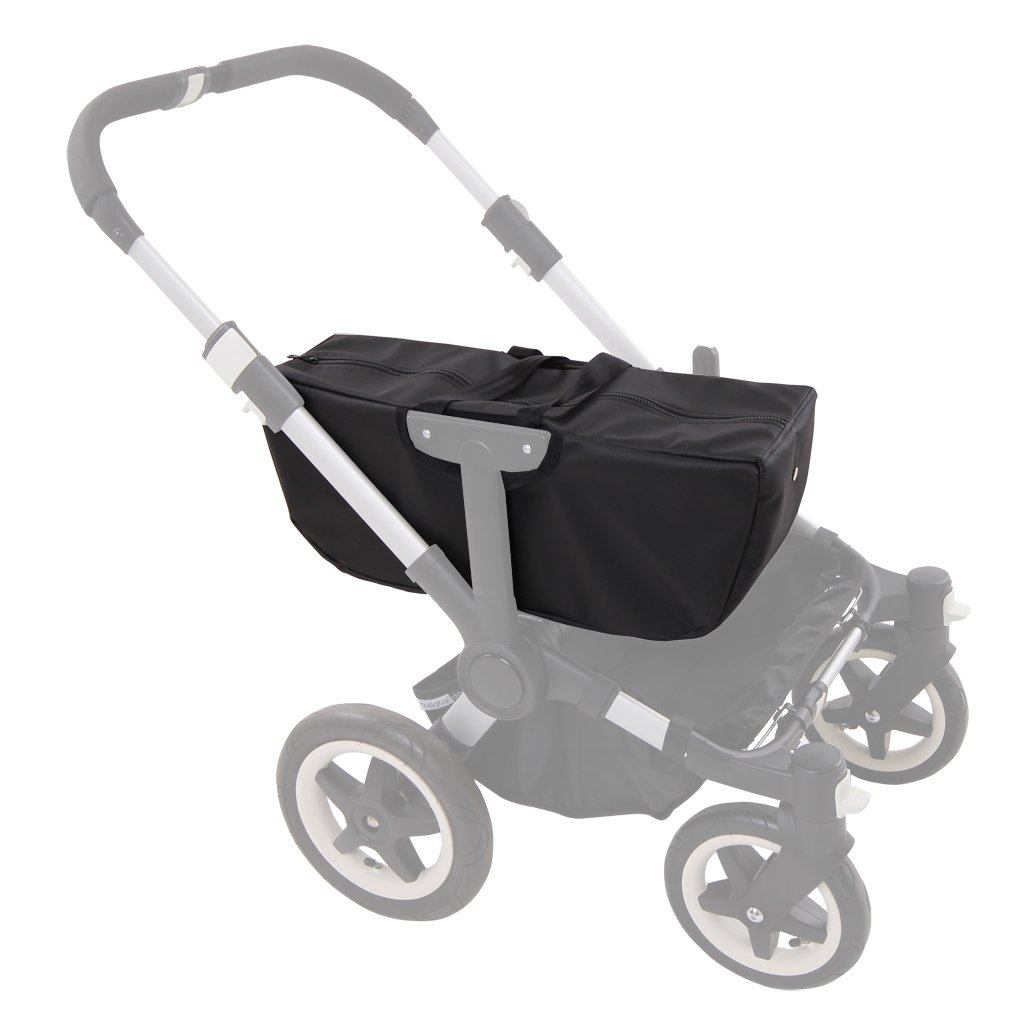 Funda Cesta Lateral para Bugaboo Donkey 5 NAPA NEGRA