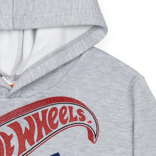 Image of Hot Wheels Boys' Fleece Hooded Sweatshirt Toddler to Big Kid