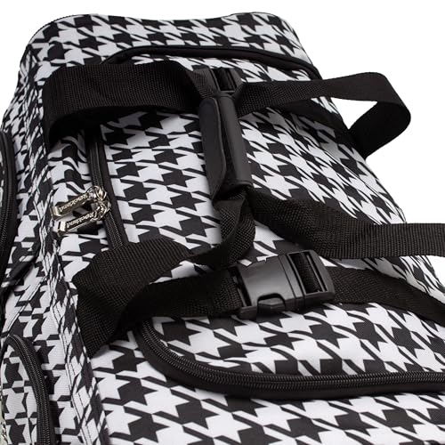 Image of Rockland Rolling Duffel Bag, Black, 22 inch