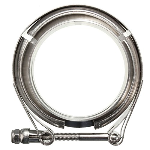 3,5 Pulgadas V-Band Abrazadera con Bridas Turbo Extractor Intercooler Abajo Tubería Inoxidable 89M