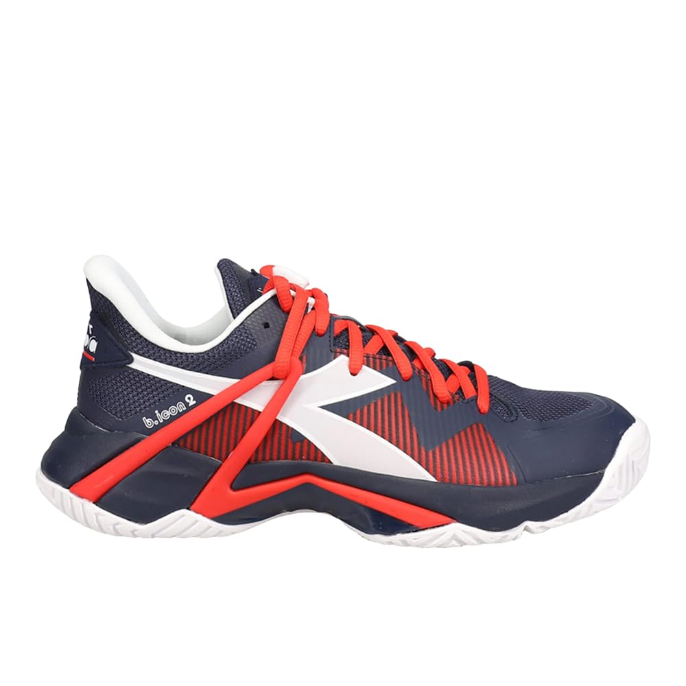 Diadora Scarpe da Tennis Uomo B.Icon 2 Clay Blu Corsair e Bianco