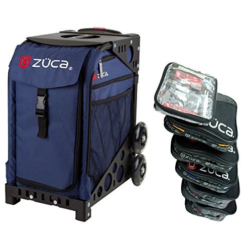 Zuca Midnight Navy Sac de Sport Insert avec Cadre, Blue Frame