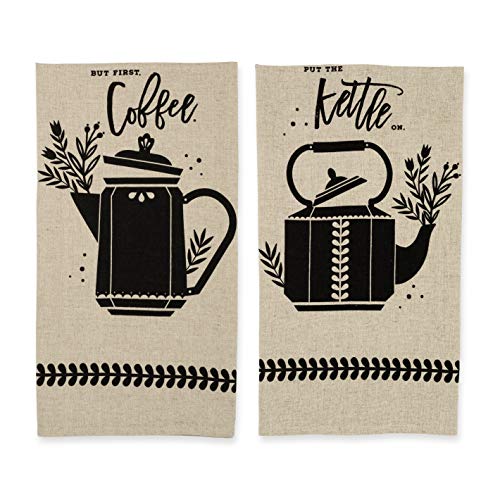 True Fabrication Country Cottage Tea Towel Set, Multicolor