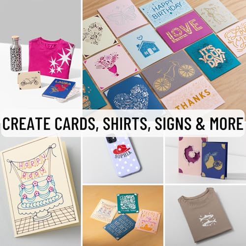 Image of Cricut Maker 4 Card Making Bundle - Smart Cutting Machine with Card Mat, Card Inserts & Materials for Greeting Cards, Invitations & Paper Crafts