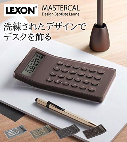 Amazon | 電卓 おしゃれ LEXON レクソン オフィス 会社 スタイリッシュ