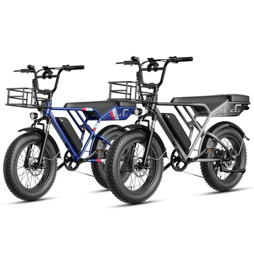 Jasion RetroVolt Electric Bike for Adults,【1500W Peak Motor & 30MPH