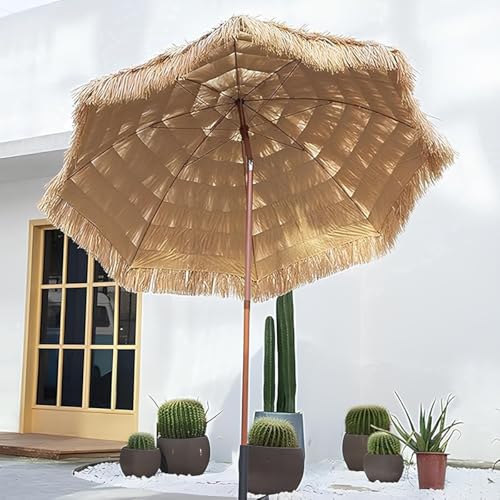 Parasol hawaïen pliable à installation facile pour bloquer le soleil changeant - 7