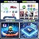 4G+64G CAMECHO Android 13 Autoradio für Hyundai i10 2007-2013 mit Wireless Carplay Android Auto Mirror Link, 9 Zoll Auto Bildschirm mit GPS WiFi Bluetooth FM/RDS Radio SWC + AHD Rückfahrkamera&MIC