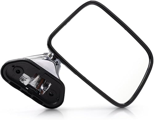 Miniatura 3 de Para Toyota Pickup Door Mirror 1989 90 91 92 93 94 1995 lado del pasajero no calentado manual cromado TO1321122