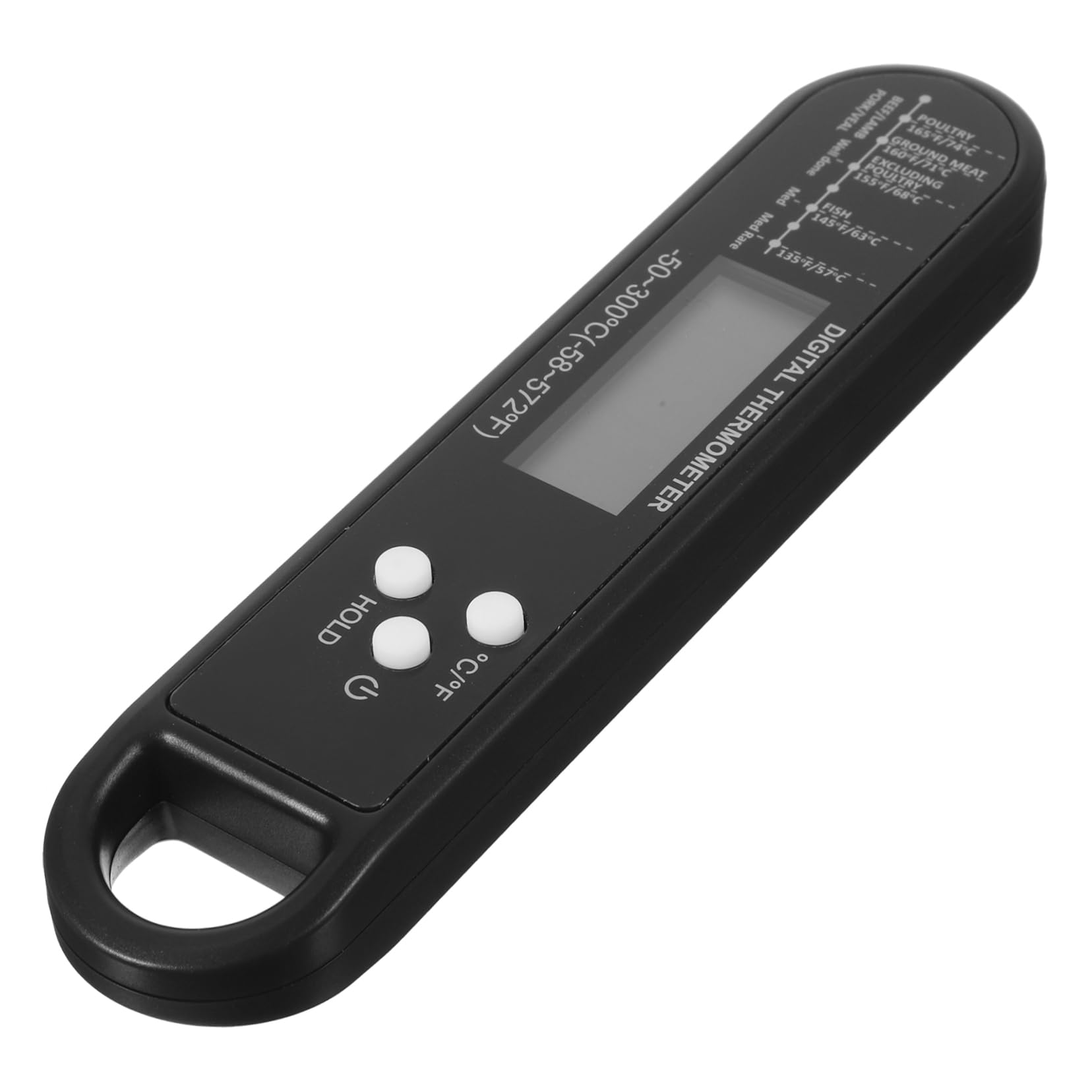 PRETYZOOM Termometro Da Cucina 3 Pezzi Termometro Portatile Gadget Da Cucina Termometro Per Carne Pieghevole Termometro Ad Alta Precisione Termometro Digitale Termometro Da Cucina Per Sonda