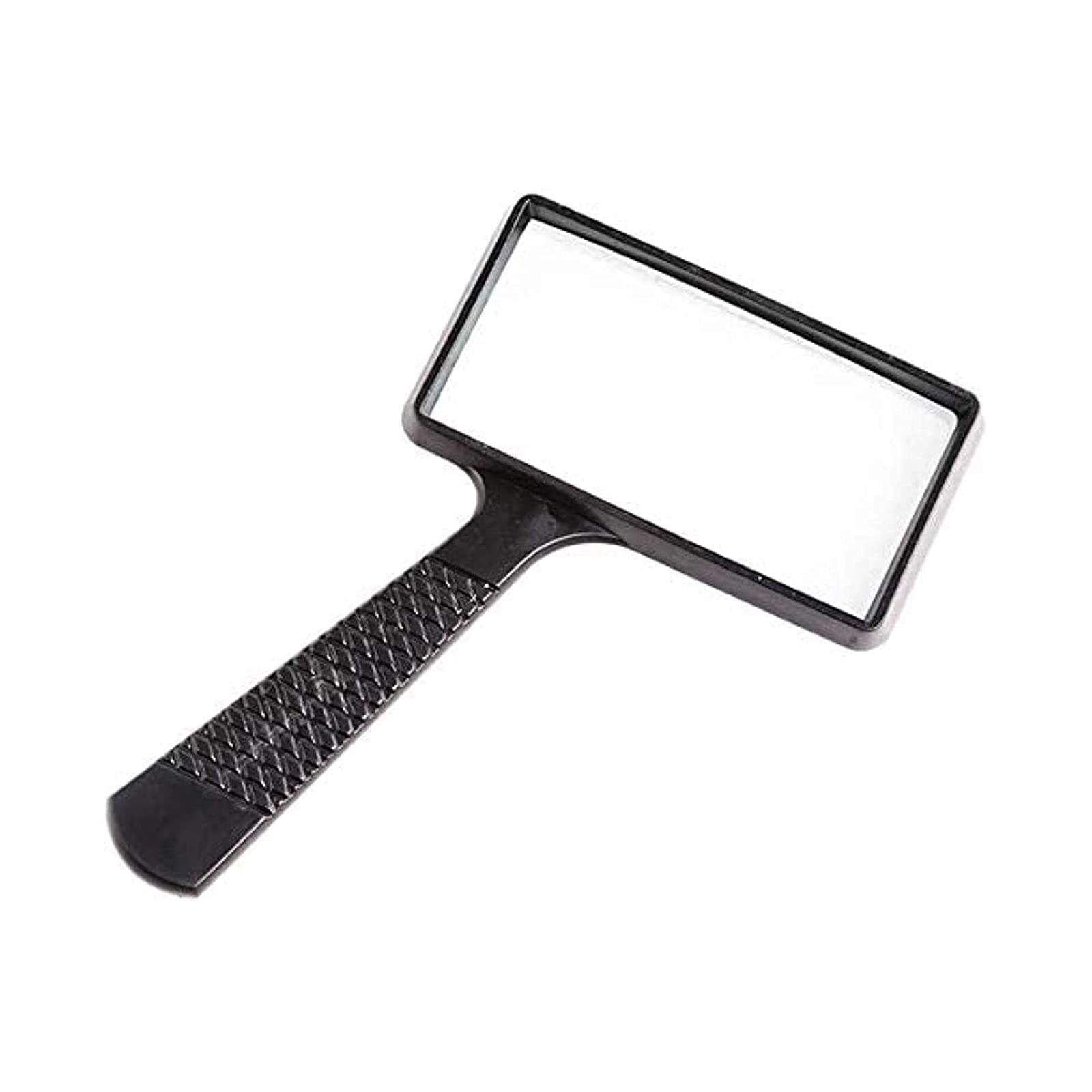 SaryEdge Magnifying glass Hand Lens Square HD 10 Times Magnifying Glass to Read The Elderly Children Aged Holding Magnifying Glass HD Handheld Magnifying Glass Magnifier,