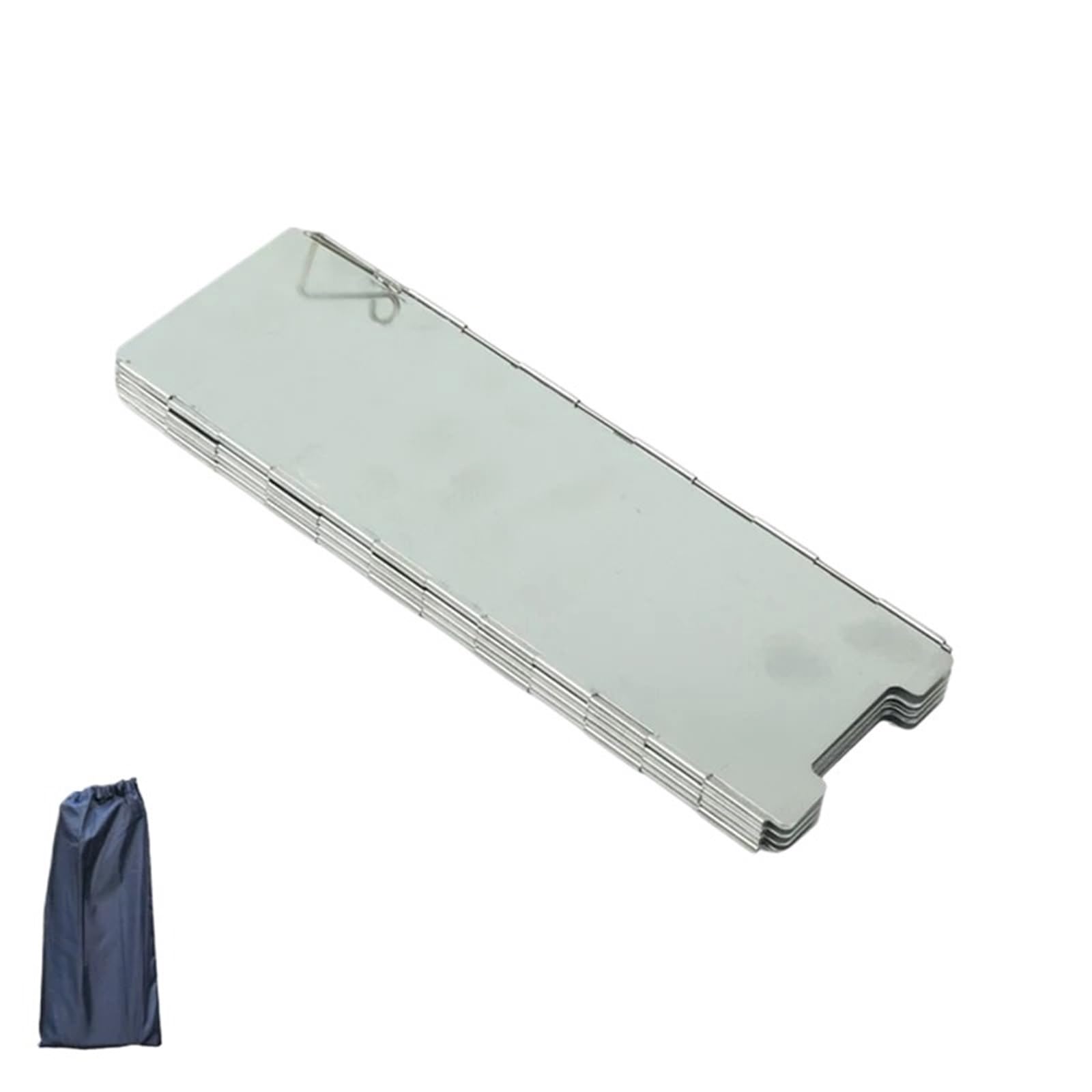 Parabrezza for fornello da campeggio in lega di alluminio | 8, 10, 12, 14, 16 pezzi: cucina for picnic da campeggio all'aperto(Standard 14 Piece)