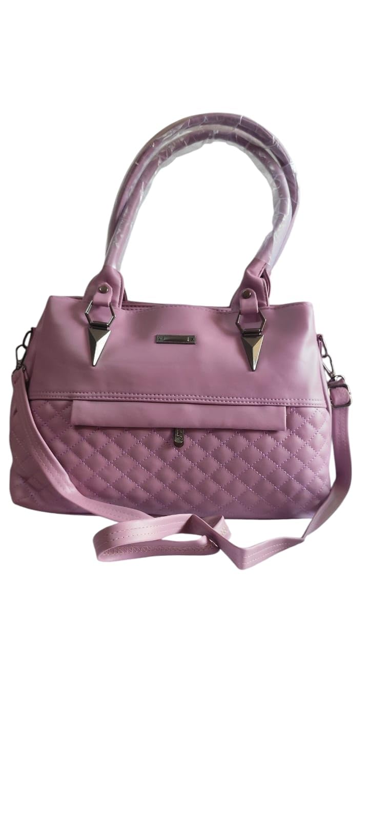 Women's Sling Bag, 4 Zippers, Vegan Leather, Cross Body Design, 120 cm Strap Length, Black