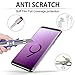 [2 Pack] Xawy Screen Protector for Samsung Galaxy S9 Plus, [Case-Friendly] [Bubble-Free] HD Clear Flexible Film with Lifetime Replacement Warranty