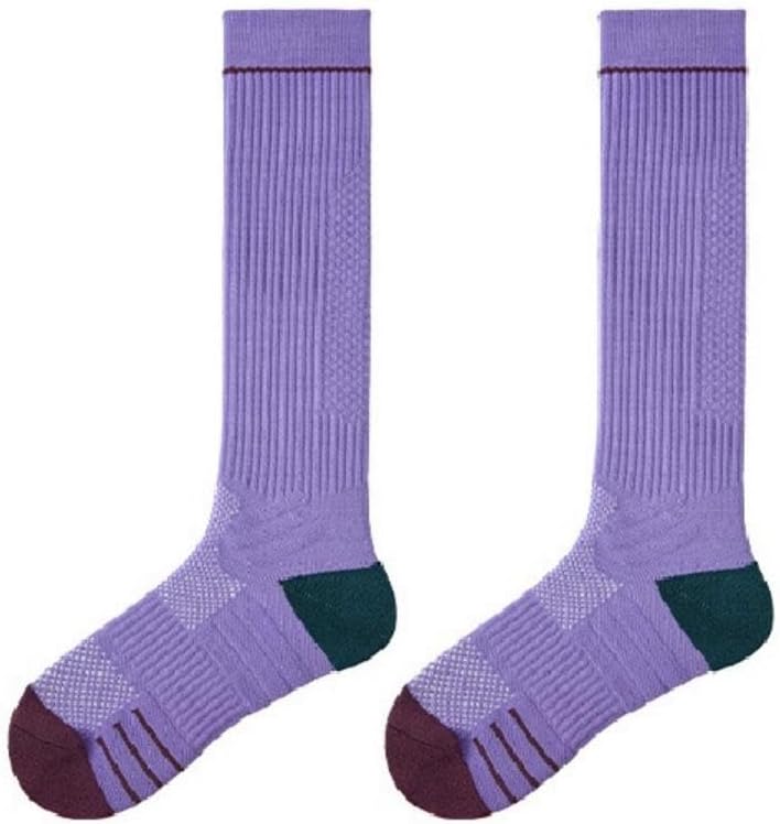 Star Tok Cotton Compression Socks for Women, 8-15 mmHg Light Compression Stockings, Knee High Socks for Running Athletic Cycling