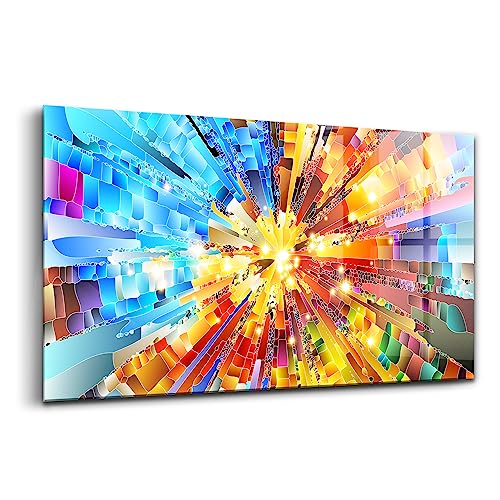 Décoration murale verre Wallfluent 100x50cm, la solution anti-ternissement aux couleurs saturées