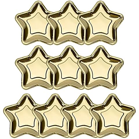 Assiettes en papier étoile TIPOACIANNI8 Cover