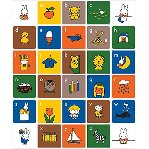未開封:IXXI ミッフィーウォール ステッカー アルファベット(30カード) Amazon.co.jp: オランダ製 IXXI ウォールアート Miffy ABC