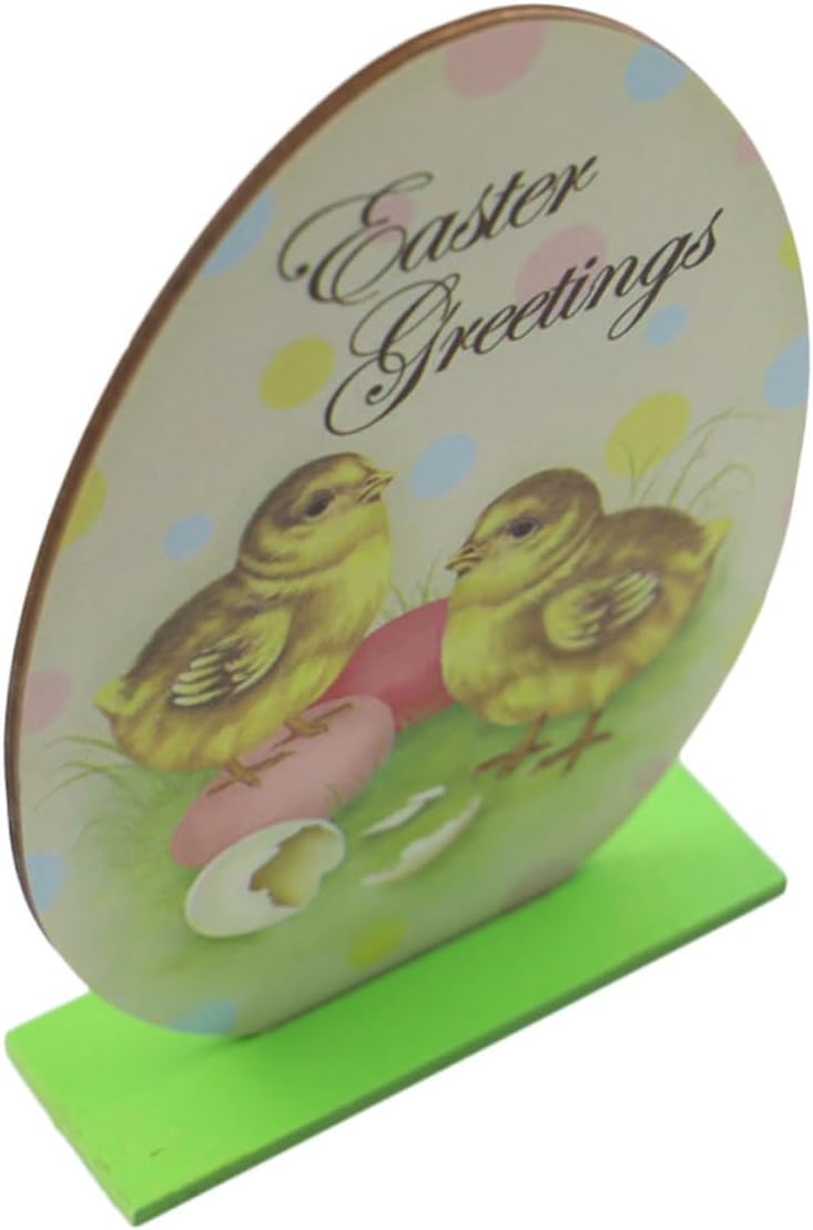LIFKOME Easter Egg Decoration Easter Desktop Decoration Creative Easter