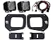 Rigid Industries 465673 D-Series Pro SAE, 3 Inch, Fog Location, Beam, Light Kit for 16-18 Toyota Tacoma, 2 Pack