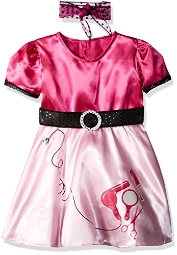 Disfraz niña escuela años 50 talla S multicolor miniatura 1