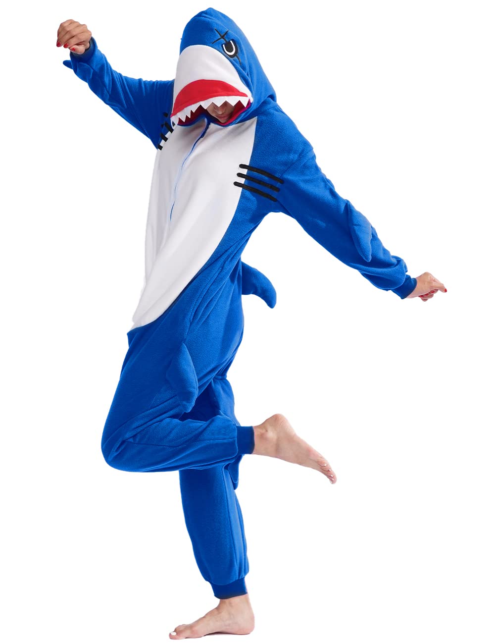 Animal Onesie Womens Shark Onesie Shark Onesie Adult Animal One