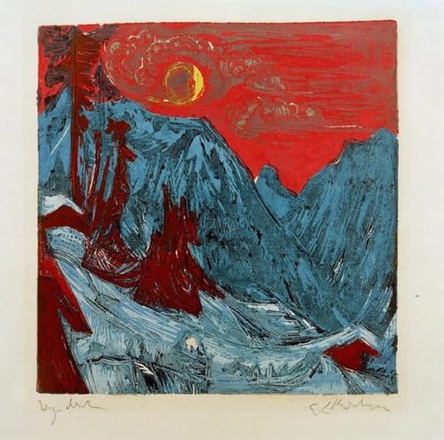 Cuadro en lienzo Kirchner 60x90cm para dar vida a paredes vacías 1