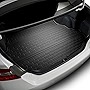 3D MAXpider Custom Fit All-Weather Cross Fold Cargo Liner for Select Dodge Challenger Without Subwoofer Models - Kagu Rubber (Black)