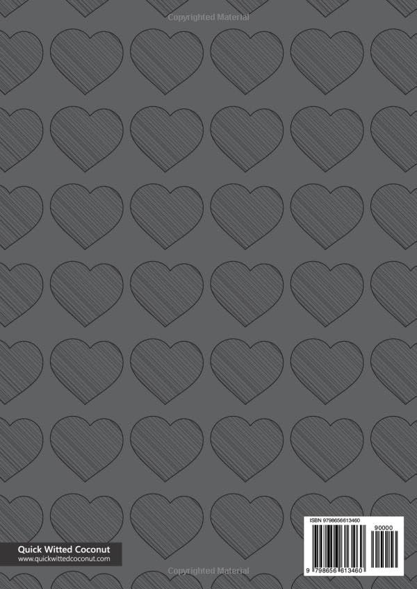 Dark Hearts Notebook - A4: (Dark Edition) Fun notebook 192 lined pages (A4 / 8.27x11.69 inches / 21x29.7cm) - Image 2