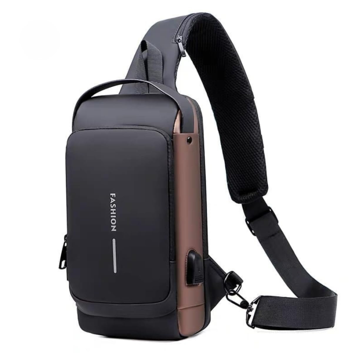 Anti-Theft USB Sling Bag | Waterproof Crossbody Chest Bag for Men-image-23