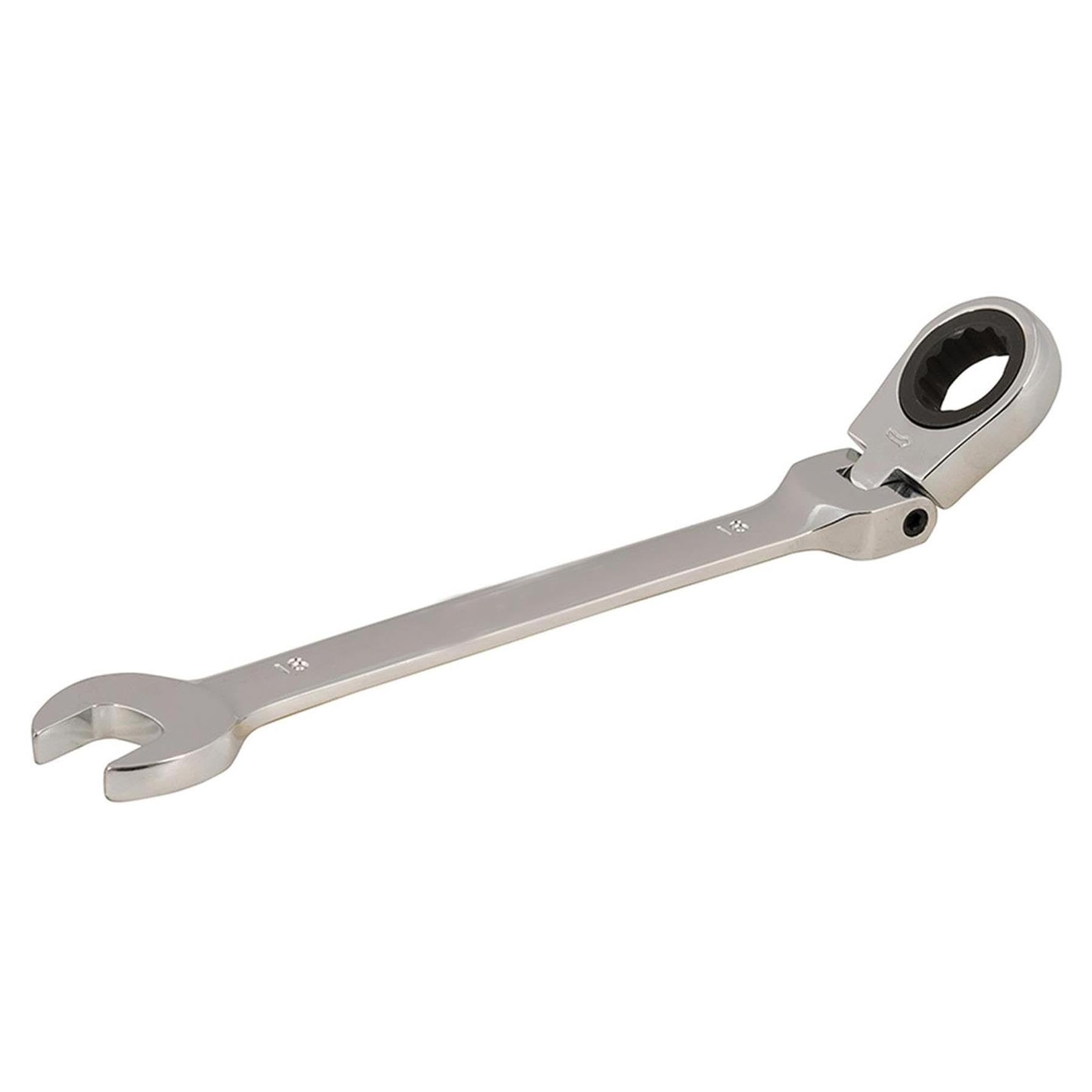 Dapetz ® Ratcheting Combination Wrench 16mm Flexible Head Ratchet Spanner Metric Rotate Spanners Tool 72 Teeth Gear Ring Wrench Set Car Repair Torque Wrenches Socket Nut Hand Tool