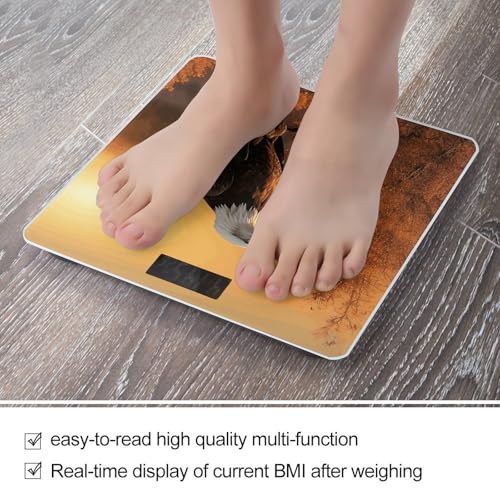 Báscula Digital de Baño con Pantalla LCD y Vidrio Templado miniatura 5