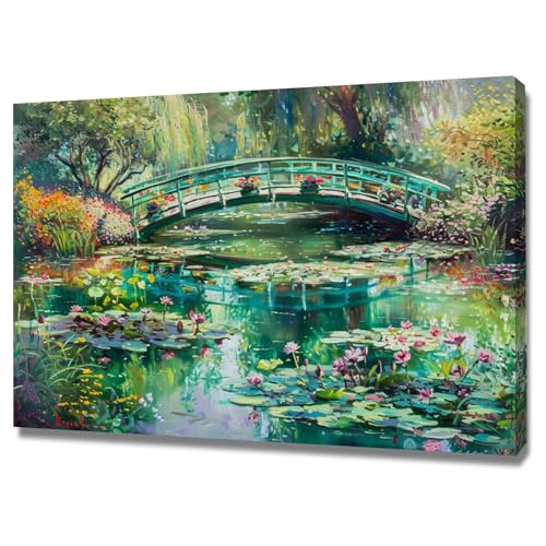 Impression sur toile paysage pour salon et décoration de salle de bain