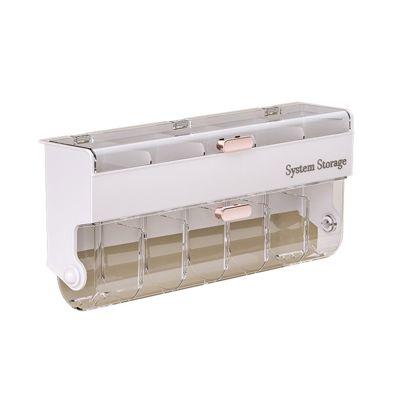 carotoe Multipurpose Drawer Systems Home Accessory Portable for Underwear Adaptable Size Elegant Designs Waterproof Protective Underwear Storage