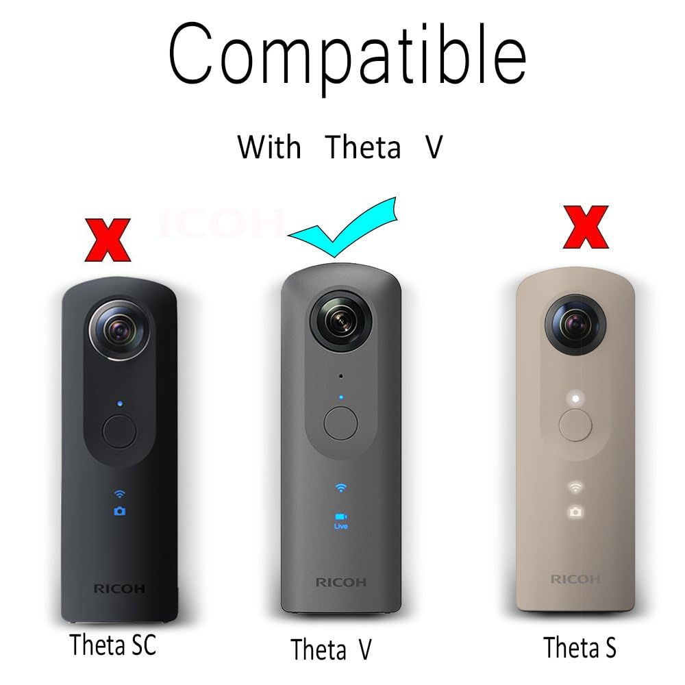 Amazon.com : Theta V Cover Case, Silicone Cover for Ricoh