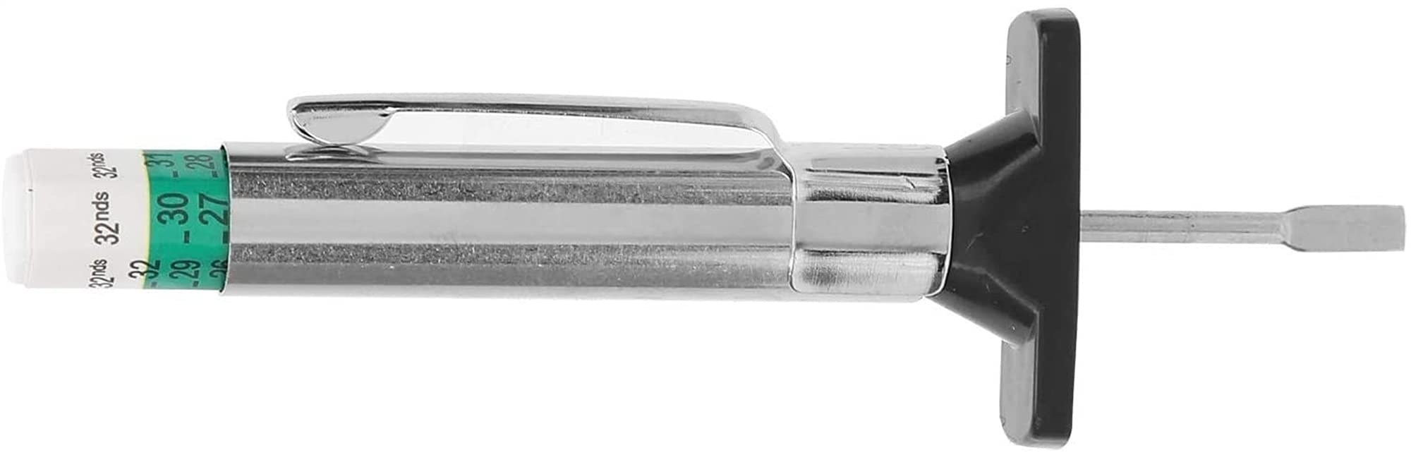 Reifentiefenmesser, 0–25 mm, Autoreifen-Profiltiefenmesser, Tester, Autoreifen-Messwerkzeug, universell (Color : Two-color)