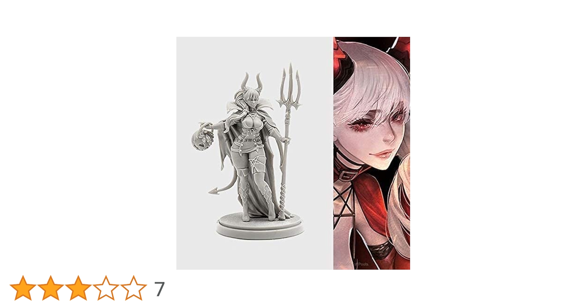 Amazon | 35mm KINGDOM DEATH キングダム・デス Devil Satan