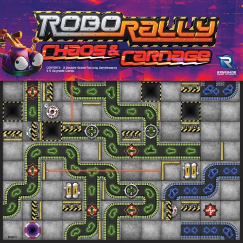 Robo Rally: Chaos & Carnage Expansion Juego de Mesa miniatura 5